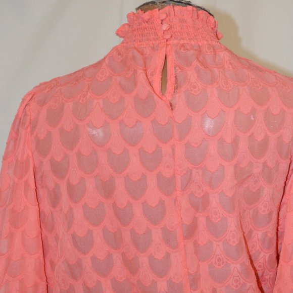 Sheer junior's blouse - Picture 3 of 8